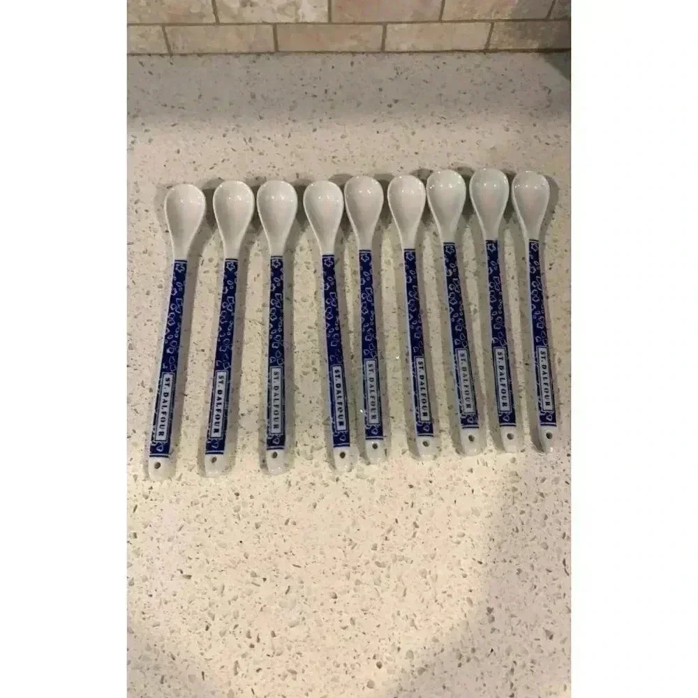 St. Dalflour‎ porcelain set of 23 spoons